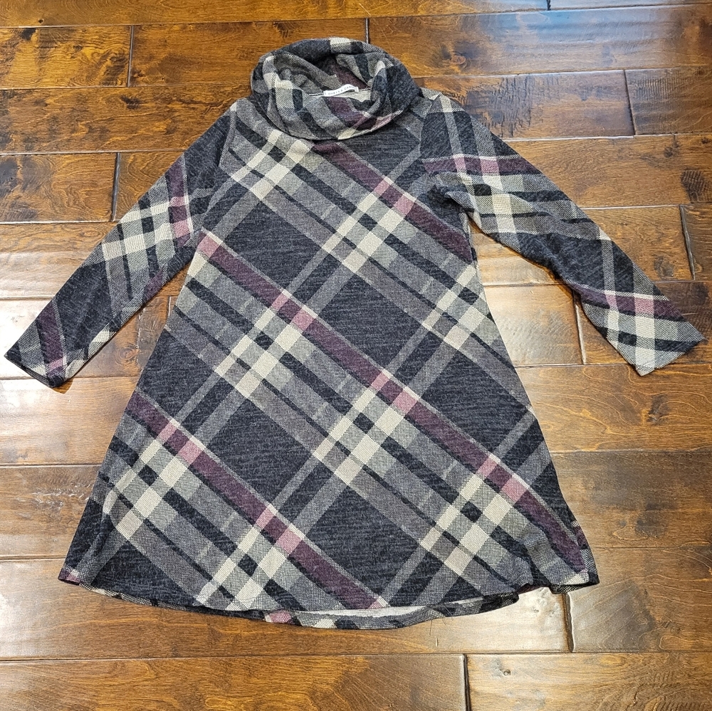 NWOT Chris & Carol Dress Size S Plaid